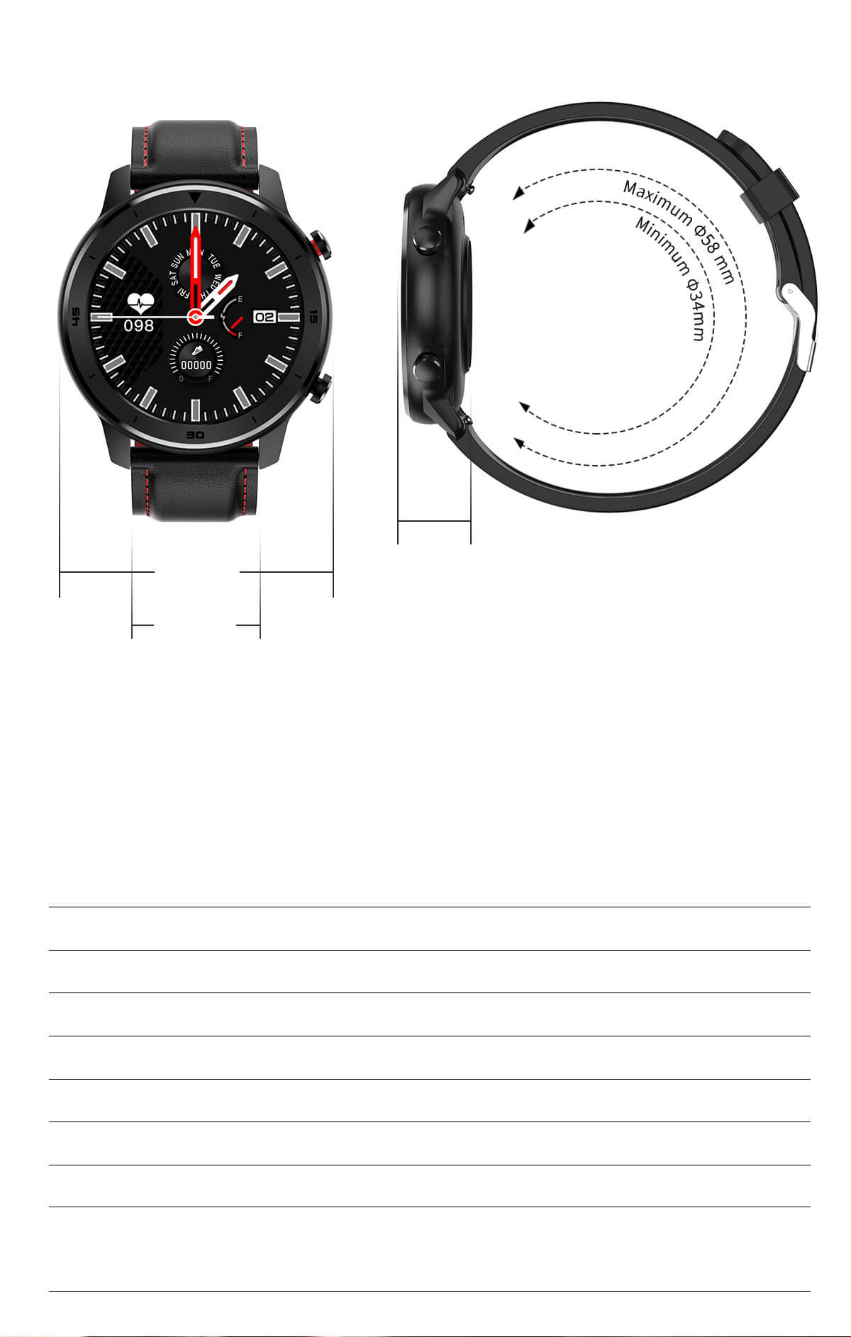 Smart Watch DT78